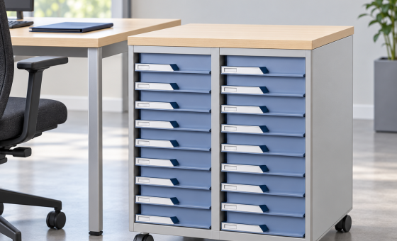 ARMOIRE BASSE TIROIRS 