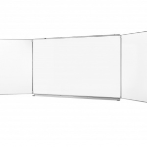 ulmann 104839 tableau triptyque 100 x 150 cm blanc